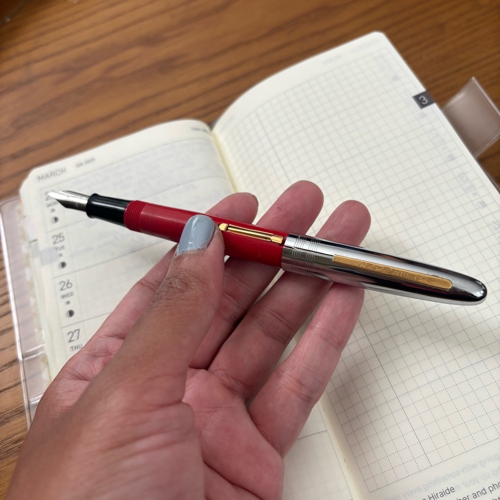 Watermans Vintage Lever Fountain Pen 1950s Rare Collectible